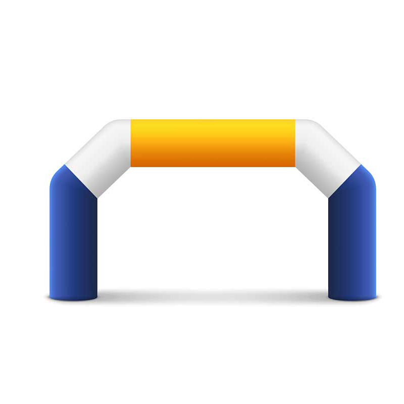 Inflatable Arch Sponsors Balloon Banner Marathon