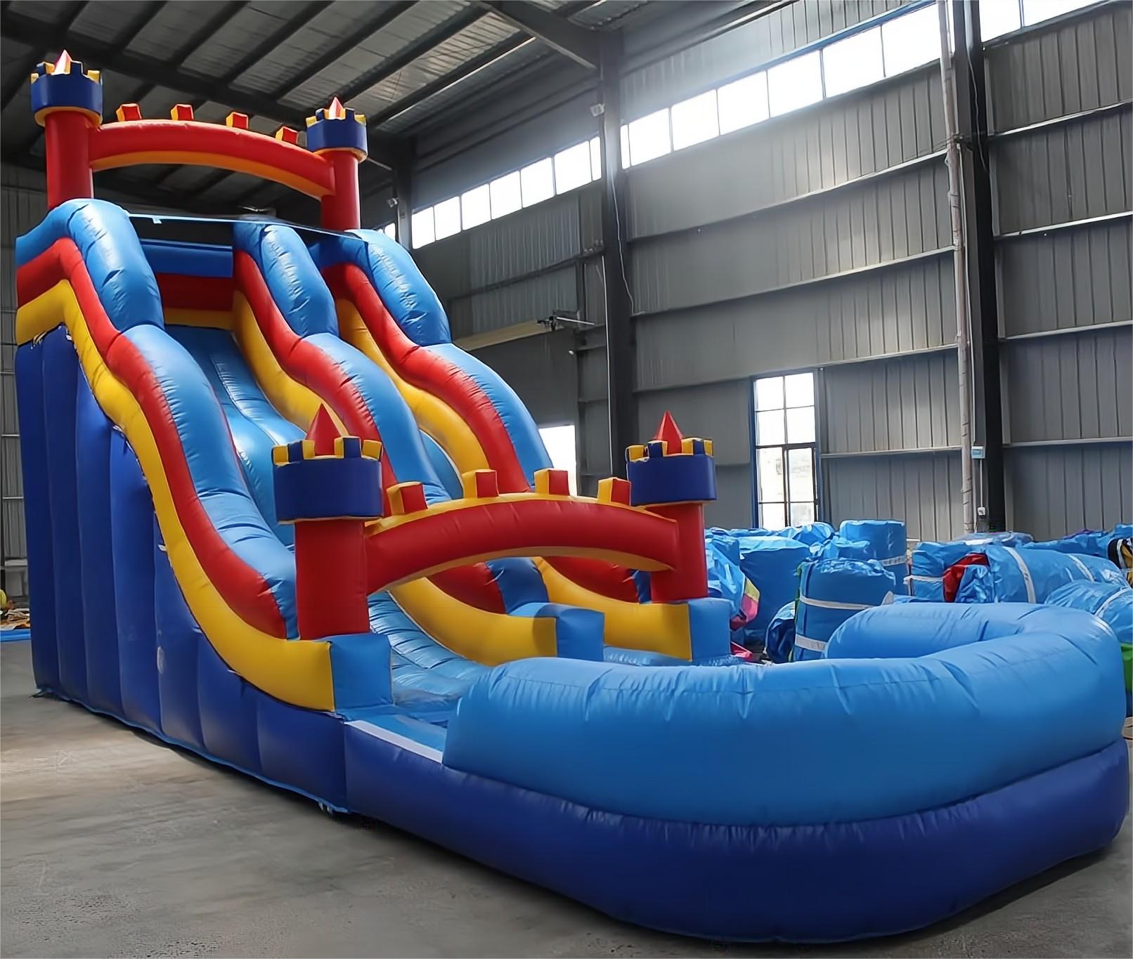 inflatable water slide