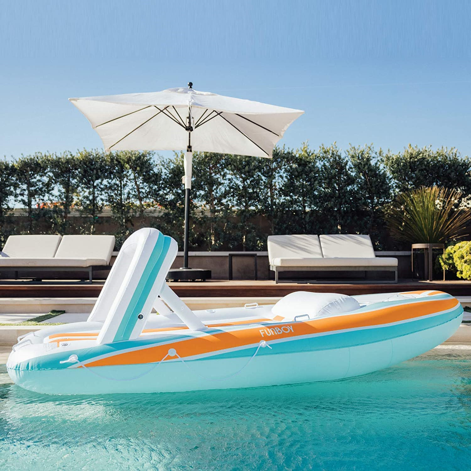 inflatable pool float