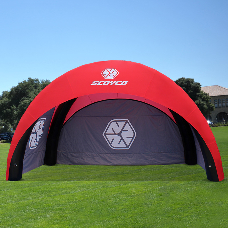 inflatable x tent with air sealed